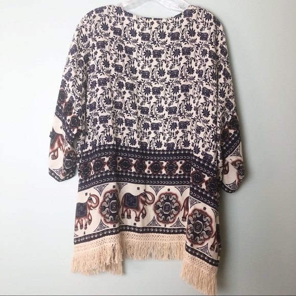 SELFIE COUTURE BY TRENDOLOGY Cardigan/Kimono 2XL - Picture 5 of 8